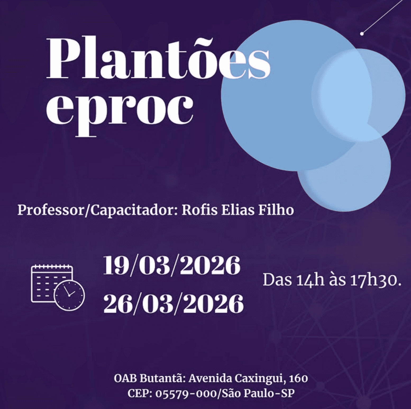 Plantões Eproc