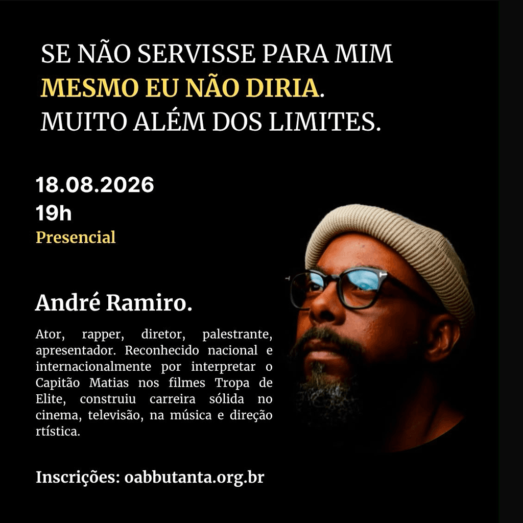 Se não servisse para mim mesmo eu não diria. Muito além dos limites